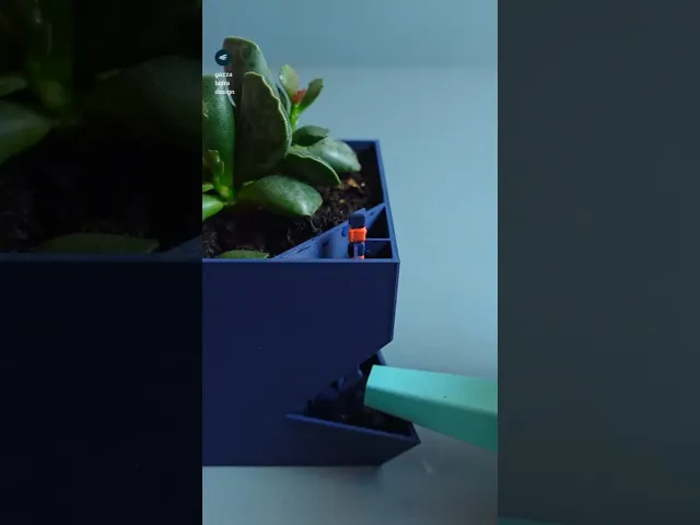 Self watering planter video thumbnail