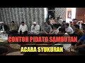 Download Lagu 🔴 CONTOH PIDATO SAMBUTAN ACARA SYUKURAN || pidato mudah, pidato simpel, berani percaya diri