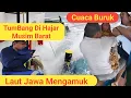 Lagu CUACA BURUK !!? DI PERJALANAN DARi SEMARANG KE PEGATAN DI HAJAR OMBAK MUSIM BARAT