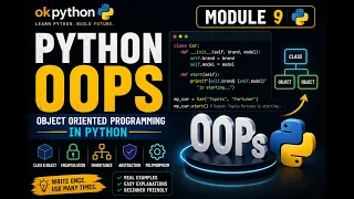 Python OOP Explained Classes Objects Module 10 okpython