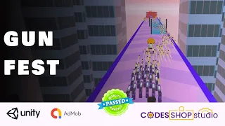 Gun Fest Unity game 100 tested Source Code