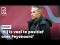 Kritiek op positieve houding van Van Persie na Klassieker | Rijnmond