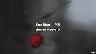 Download Tere Bina - { slowed + reverb } | 1921 | Arijit Singh \u0026 Aakanksha Sharma MP3