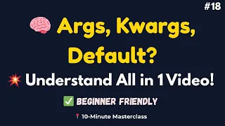 Python Programming Language Full Course for Beginners - Types of Arguments in Python