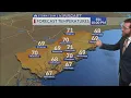 April 15 Weather forecast News 2 at 5 00 p m