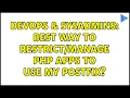 DevOps SysAdmins Best way to PHP apps to use my postfix