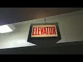 Modernized Vintage 1995 Dover Hydraulic Elevators at UCLA Parking Structure 7 Los Angeles CA