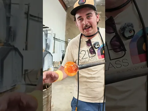 What do we do with extra glass? 🤔 #glassblowing #2bglass #burningquestions #glassart