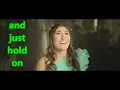 Hold On by Katy Nichole with lyrics and Bible verse