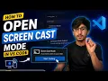 How to Enable Screen Cast Mode in VS Code VSCode Tips Tricks for HTML Developers Code with RAZIQ
