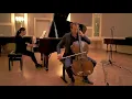 F. Schubert "Arpeggione" Sonata for Cello and Piano, Christoph Croisé, Cello, Keiko Tamura, Piano