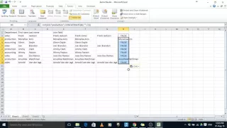 combine columns in Excel using the IF statement