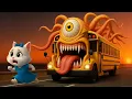 Download Lagu 😱🚌The kitten suddenly encountered a mutated big eyed school bus!✨💥 #ai #story #catshorts#aicat