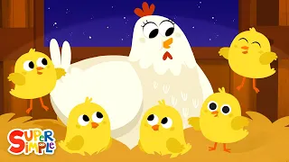 Five Little Chicks Lullaby For Kids Super Simple Songs  Five Little Chicks Lullaby For Kids Super Simple Songs