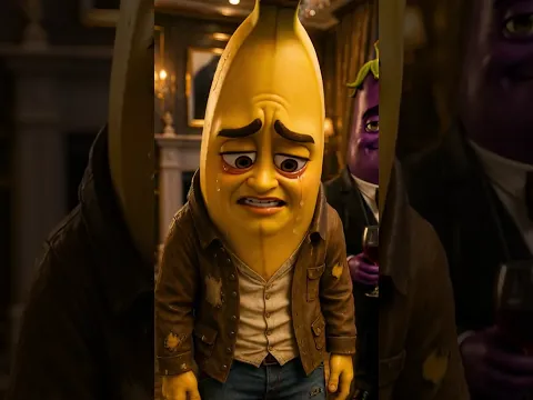 A Poor Banana Husband Goes To Jail, Then His Wife Betrays Him With A Millionaire #Fruitstory