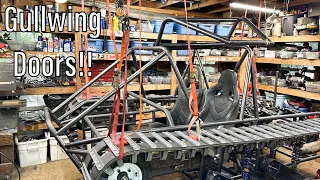 Building Gullwing Doors On My RipSaw Tank Build!