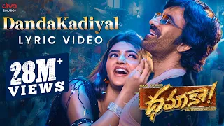 Download DandaKadiyal  - Lyric Video | Dhamaka | Ravi Teja | Sreeleela | Thrinadha Rao | Bheems Ceciroleo MP3