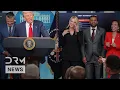Download Lagu Trump Jokes About Pam Bondi’s “Beauty” During Cabinet Meeting | AC1G