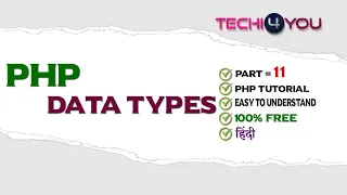 PHP Data Types In HINDI PHP