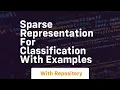 sparse representation for classification with examples