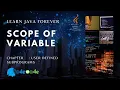Scope Of Variables in java What is the scope of a variable