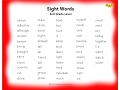 Learn 3rd grade English Sight Words You Tube