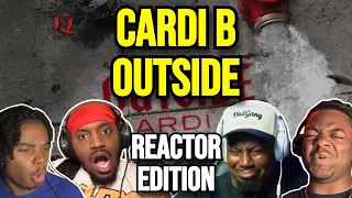 cardi b outside reaction mashup