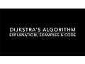 Dijkstra s Algorithm Explanation Examples Code