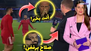 لقطة صادمة   محمد صلاح يرفض طلب جيرارد بعد نهاية مباراة ليفربول و باريس سان جيرمان    ماذا حدث    دندنها