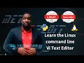 More Linux commands Learn Vi Text Editor Writing Shell Scripts
