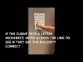 How to complete an Adult Vision Screening