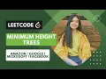 Minimum Height Trees Leetcode Medium Java Graphs Amazon Google Microsoft