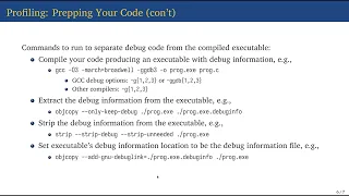 Profiling Performance Tuning CPU Programs