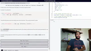 Using Destructuring to Pass an Object as a Function s Parameters JavaScript