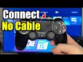 How To Connect PS4 Controller to PS4 Without USB Cable Easy Guide