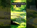 Communication is like a puzzle