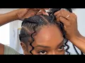 Ep 8 Do It Yourself Trending Stitch Braids w Curly Hair