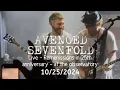 Avenged-sevenfold - Remenissions Live in 25th anniversary at the observatory 10/25/2024 [Multicam]
