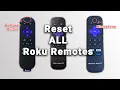 How to Reset the ROKU Remote All Types Covered