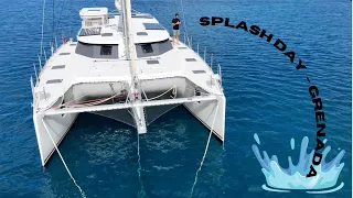 Boat Work in Grenada | Gori Prop Service & Splash Day!