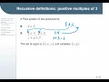 Expressing Recursive Definitions with Post Systems