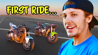 $200 bikes first ride..