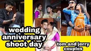 wedding anniversary shoot day nandu aleena tomandjerry couples