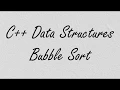 C Data Structures Bubble Sort