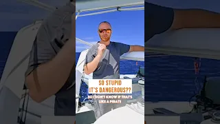PIRATE SCARE at sea?? 🏴‍☠️