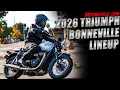 2026 Triumph Bonneville Lineup - First Ride Overview California Press Launch
