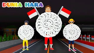 Anomali KERUPUK 17 Agustus 😱 Yuta Ajak Hara Lomba Makan Krupuk Panjat Pinang Kemerdekaan Indonesia🇮🇩
