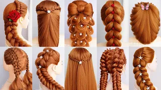 So Pretty TOP 10 Easy Wedding Guest Formal Hairstyles Half Up Half Down Braid Looks