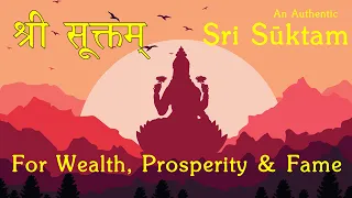 Sri Suktam - Rig Veda (Khila) - BhaktiSagar Devotional