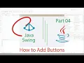 Java Swing Project-Part 4 How to Add Buttons Open New Frames by Clicking it